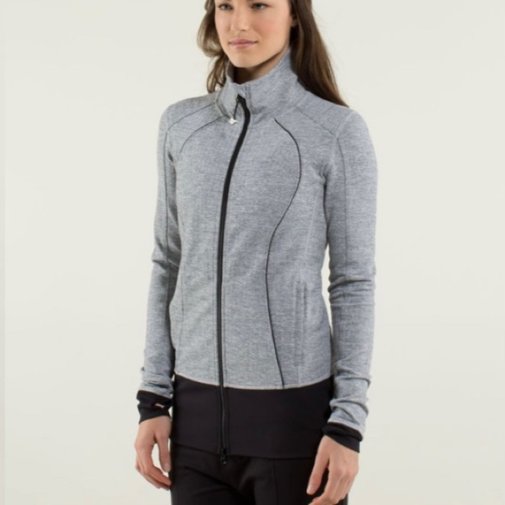 lululemon athletica Heathered Gray Utility Jacket